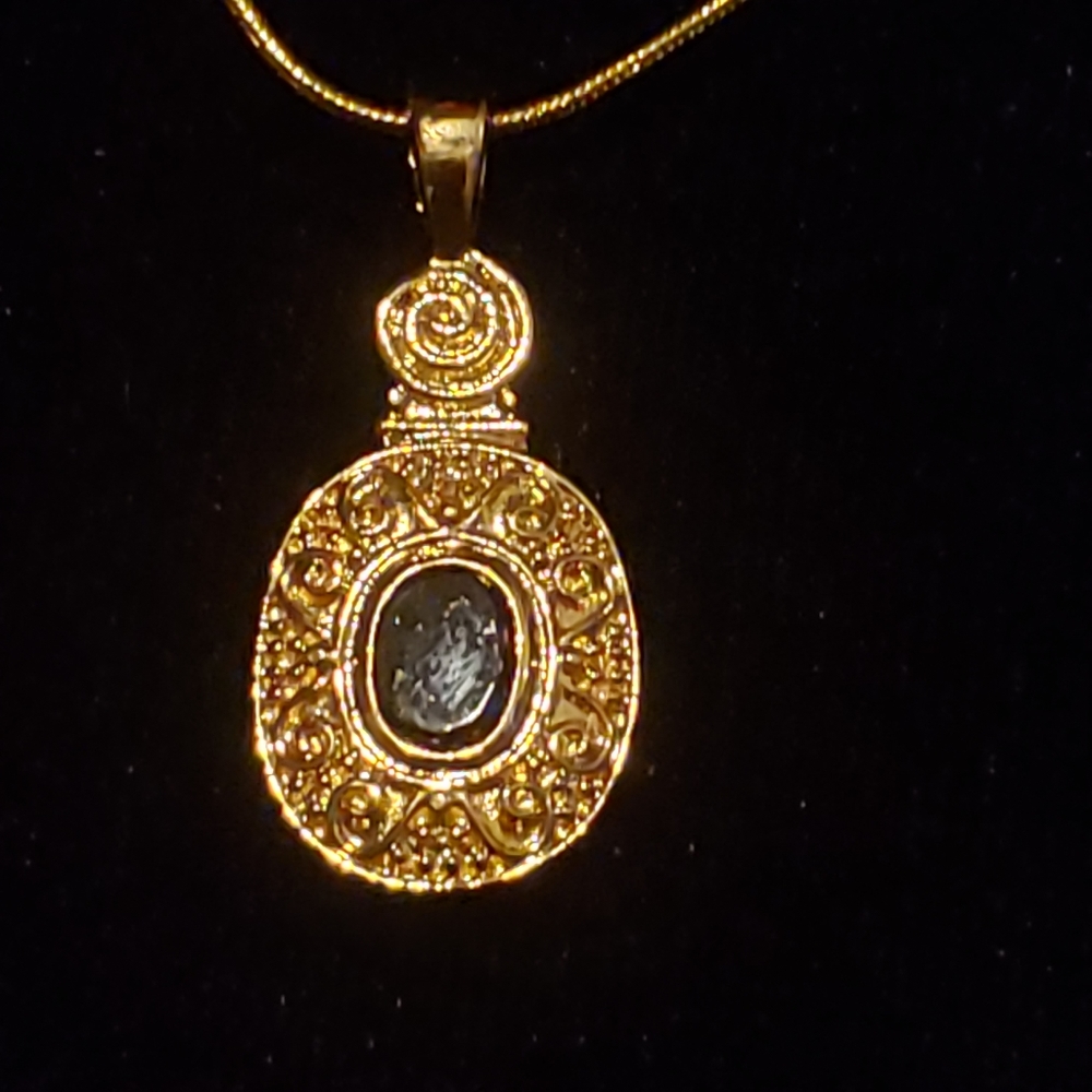 Vintage Garnet Pendant